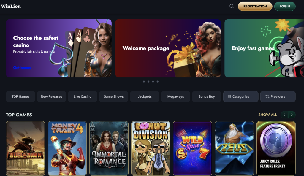 Winlion Casino Canada